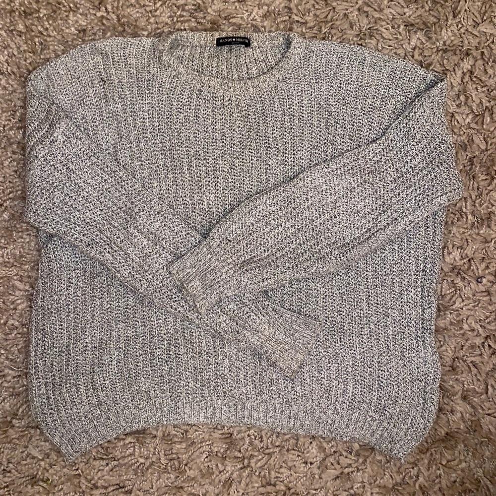 Brandy Melville loose cable knit sweater